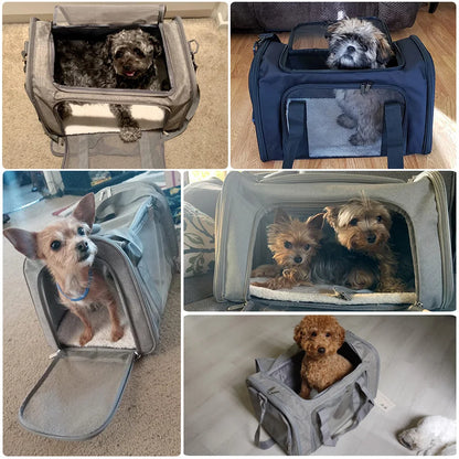 Dog Carrier Bag Soft-Side Backpack