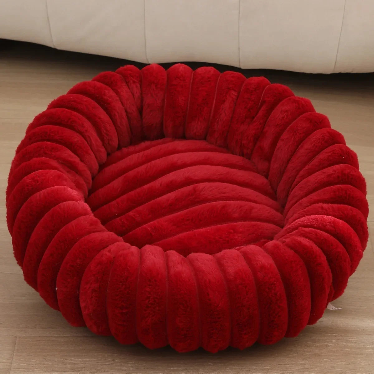 Round Super Soft Pet Bed