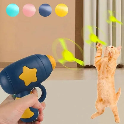 Interactive Flying Disc Launcher Toy