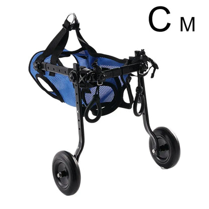 Adjustable Pet Rehabilitation Walking Wheelchair