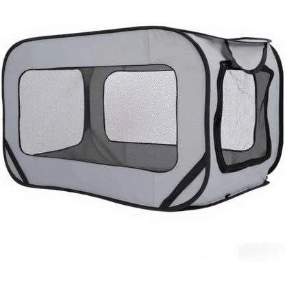 Foldable kennel portable dog box, pop-up indoor/outdoor pet cage, and car seat travel bed suitable for large dogs