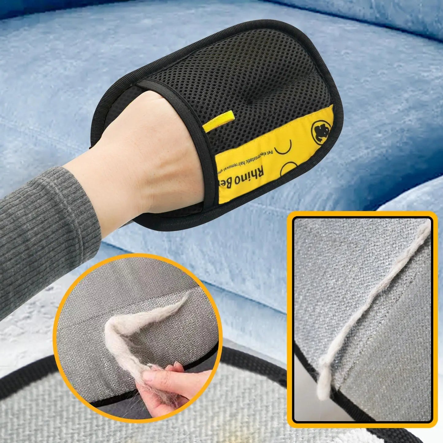2pcs Grooming Gloves