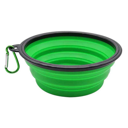 Portable Silicone Food & Water Bowl for Pets