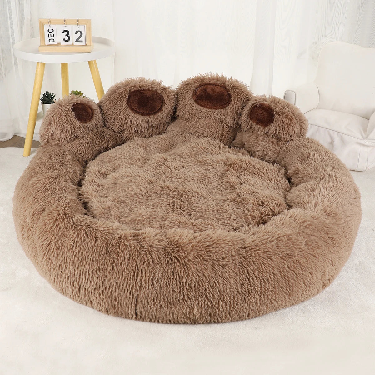 Fluffy Dog Winter Warm Sofa Bed