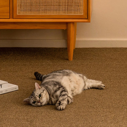 Large Cat Non-Slip Pet Scratching Bed Carpet Mat