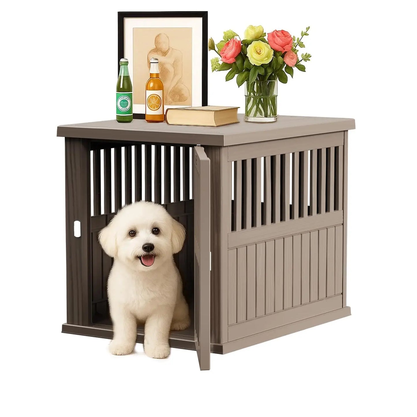 Lockable Dog Kennel Indoor Cage