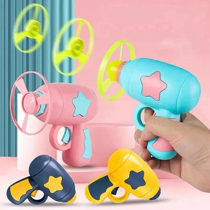 Interactive Flying Disc Launcher Toy