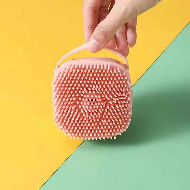 Silicone Dog Bath Massage Gloves Brush.