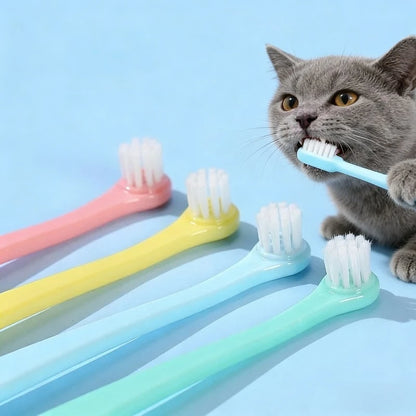 Micro Head Pet Toothbrush