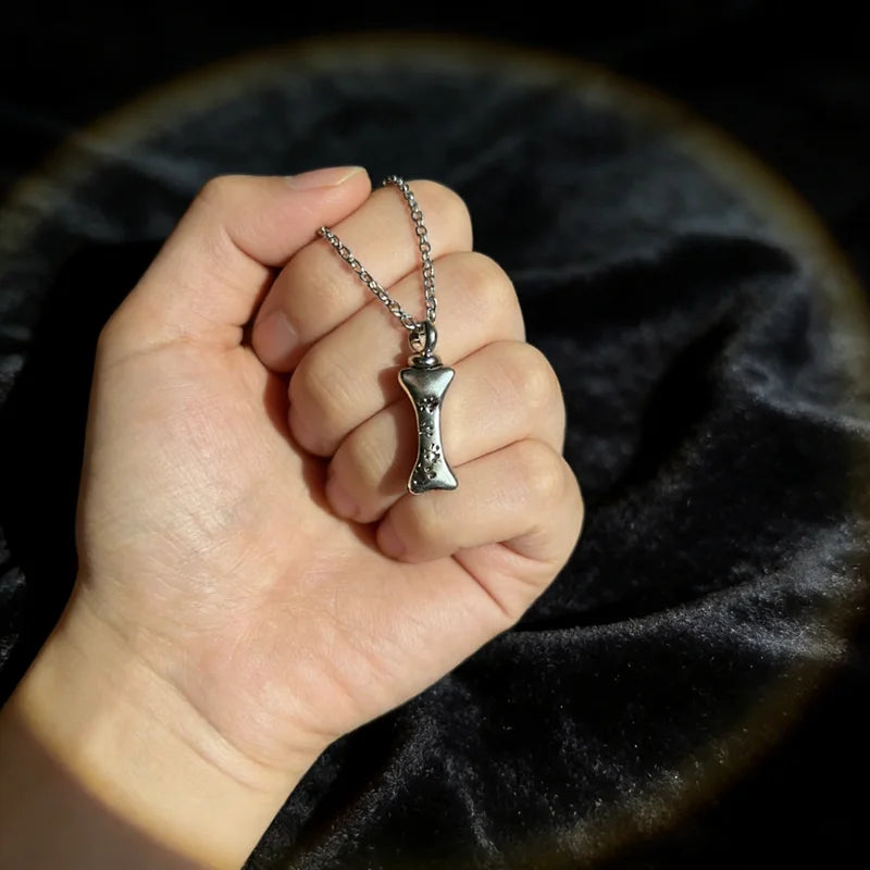 Bone Ash Locket Urn Keepsake Pendant for Pet