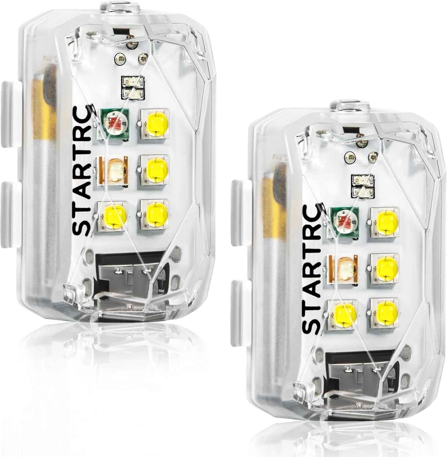 Drone Strobe Light, anti Collision Light, Rechargable Flash Led Lamp Light for FAA Drone Night Flying, Fits for DJI Mini 4 Pro, Avata 2,Mini 4K,Air 3, Mavic 3 and All RC Drones Accessory