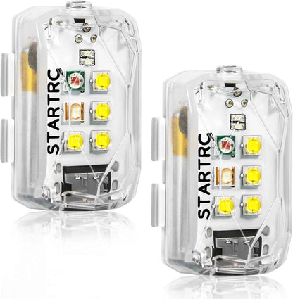 Drone Strobe Light, anti Collision Light, Rechargable Flash Led Lamp Light for FAA Drone Night Flying, Fits for DJI Mini 4 Pro, Avata 2,Mini 4K,Air 3, Mavic 3 and All RC Drones Accessory